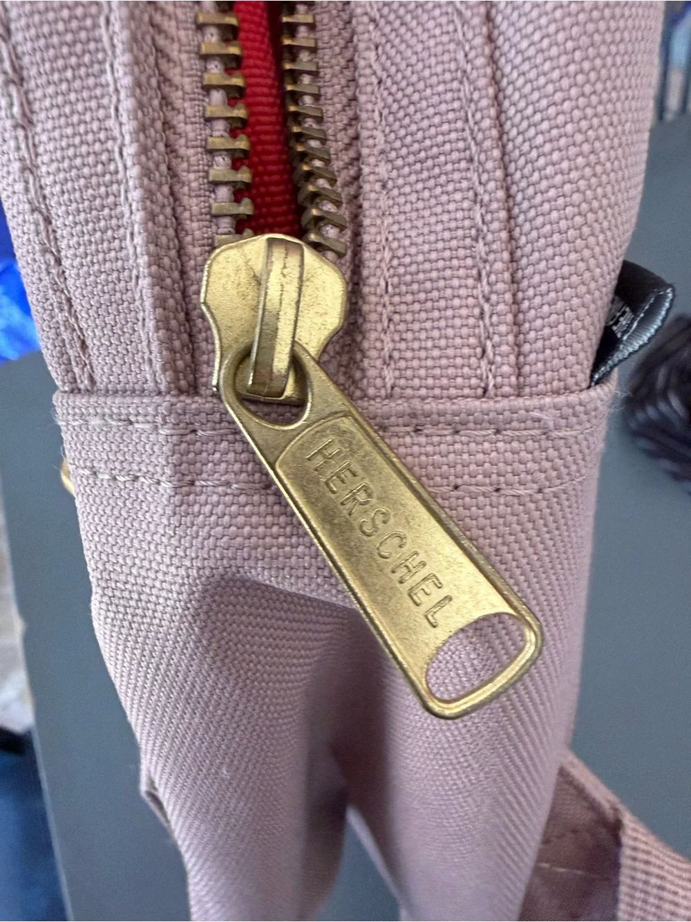 Herschel Supply Company Dusty Pink Mini Backpack with Gold Hardware